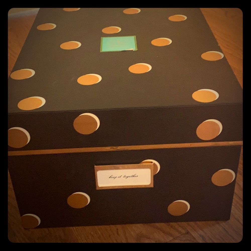 Kate Spade Polka Dot Box